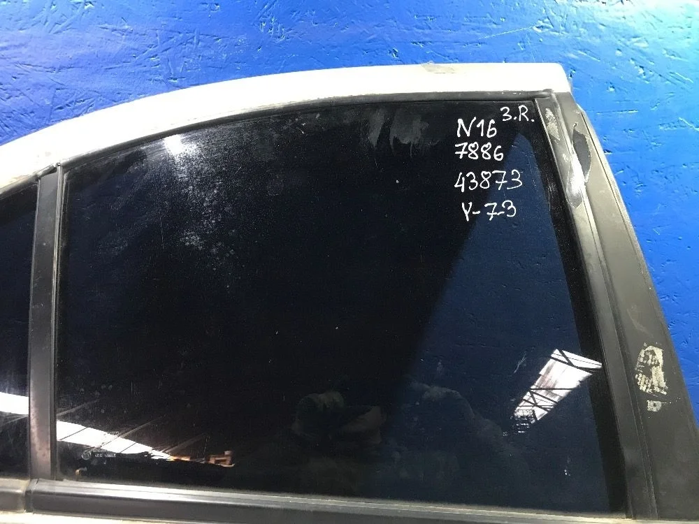 Стекло двери задней правой Nissan Almera N16 рестайлинг (2002—2006)