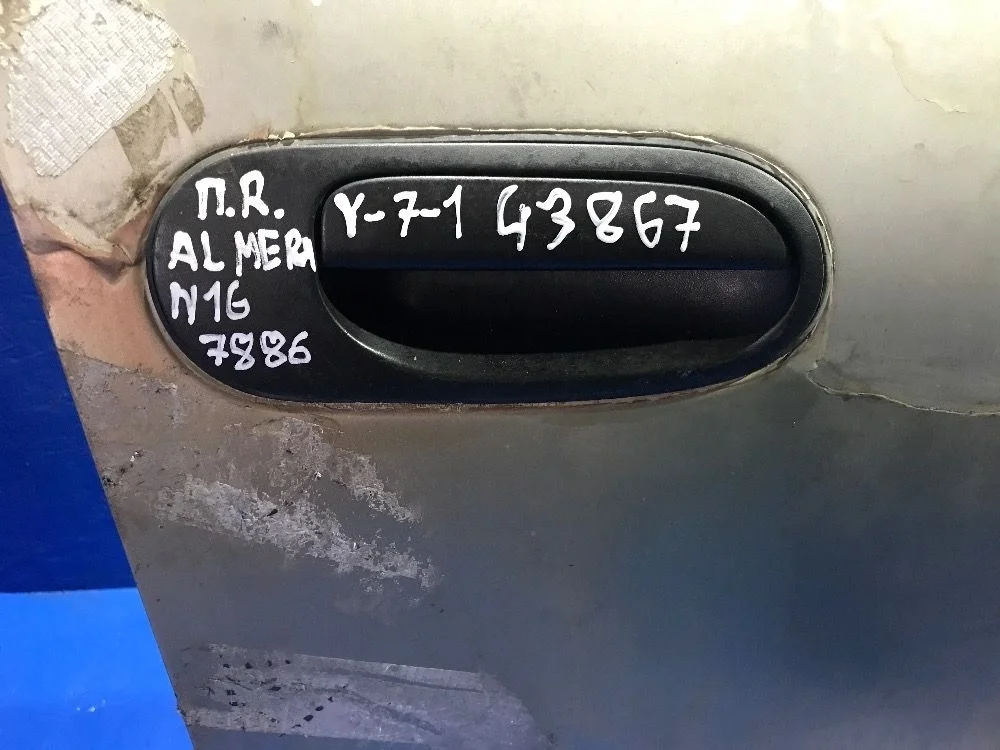 Ручка двери передней наружная правая Nissan Almera N16 рестайлинг (2002—2006)