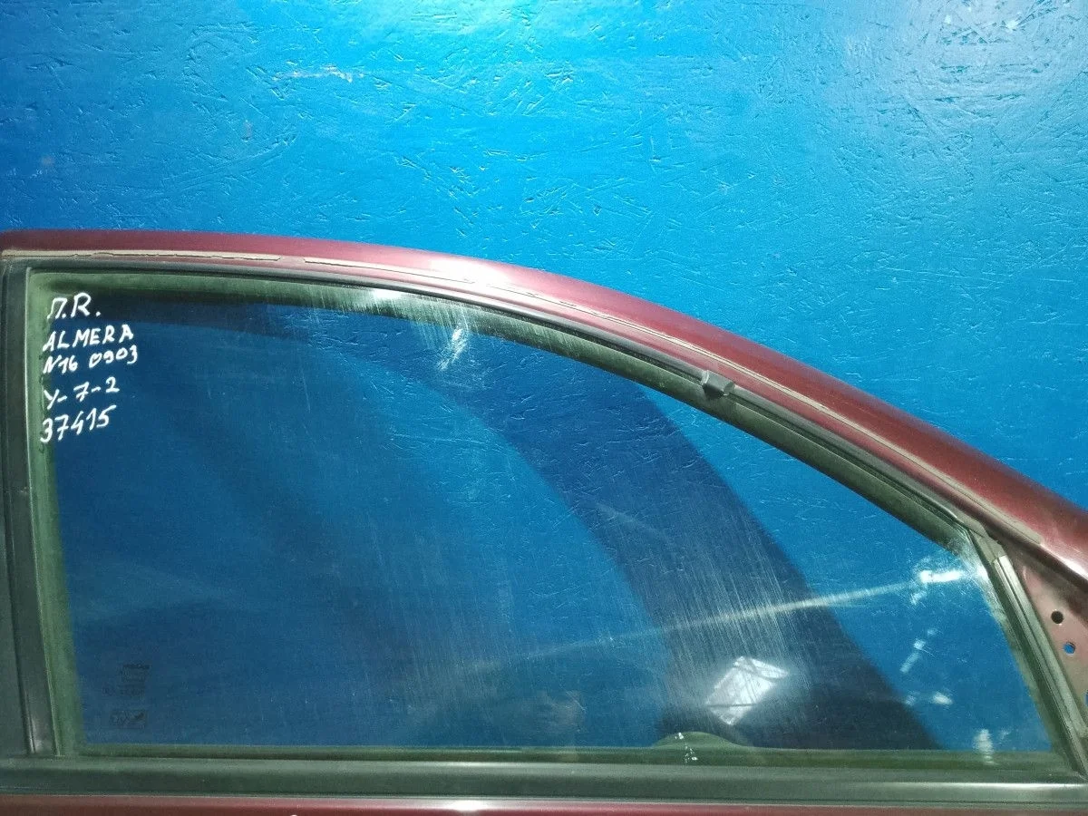 Стекло двери передней правой Nissan Almera N16 рестайлинг (2002—2006)