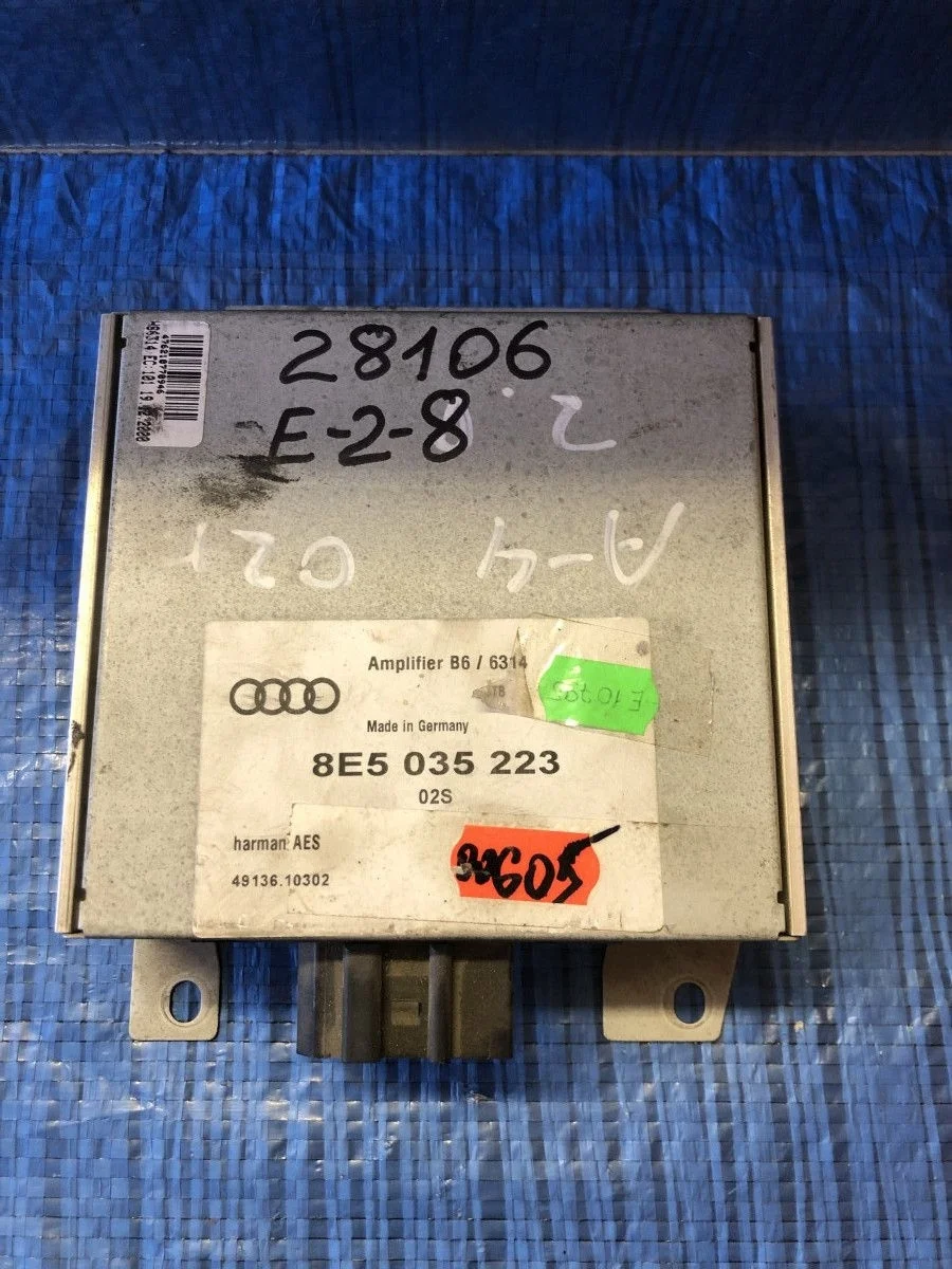 Усилитель акустической системы Audi A4 B6 (2000—2006)