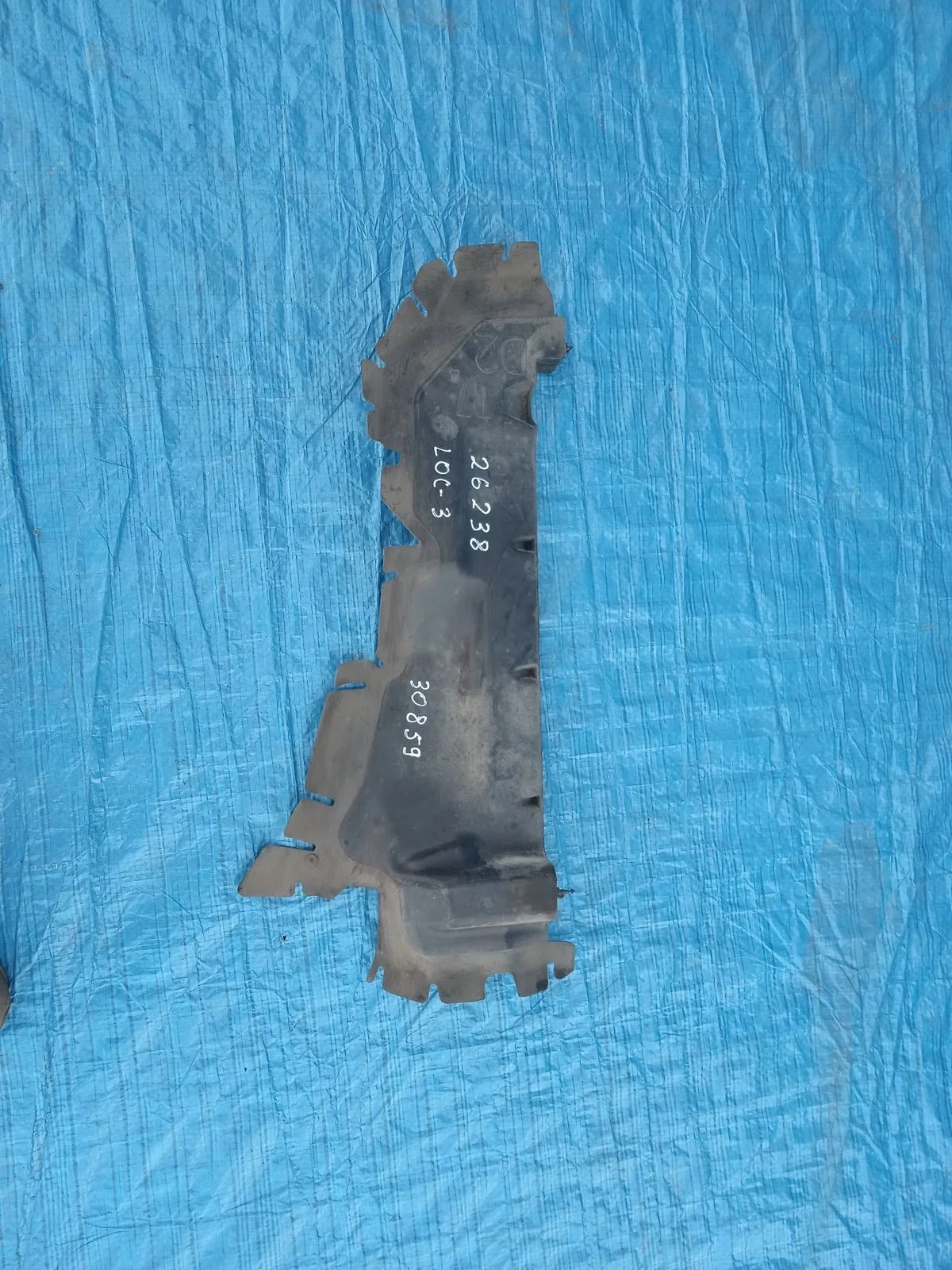 Дефлектор радиатора Peugeot 308 I рестайлинг (2011—2015)