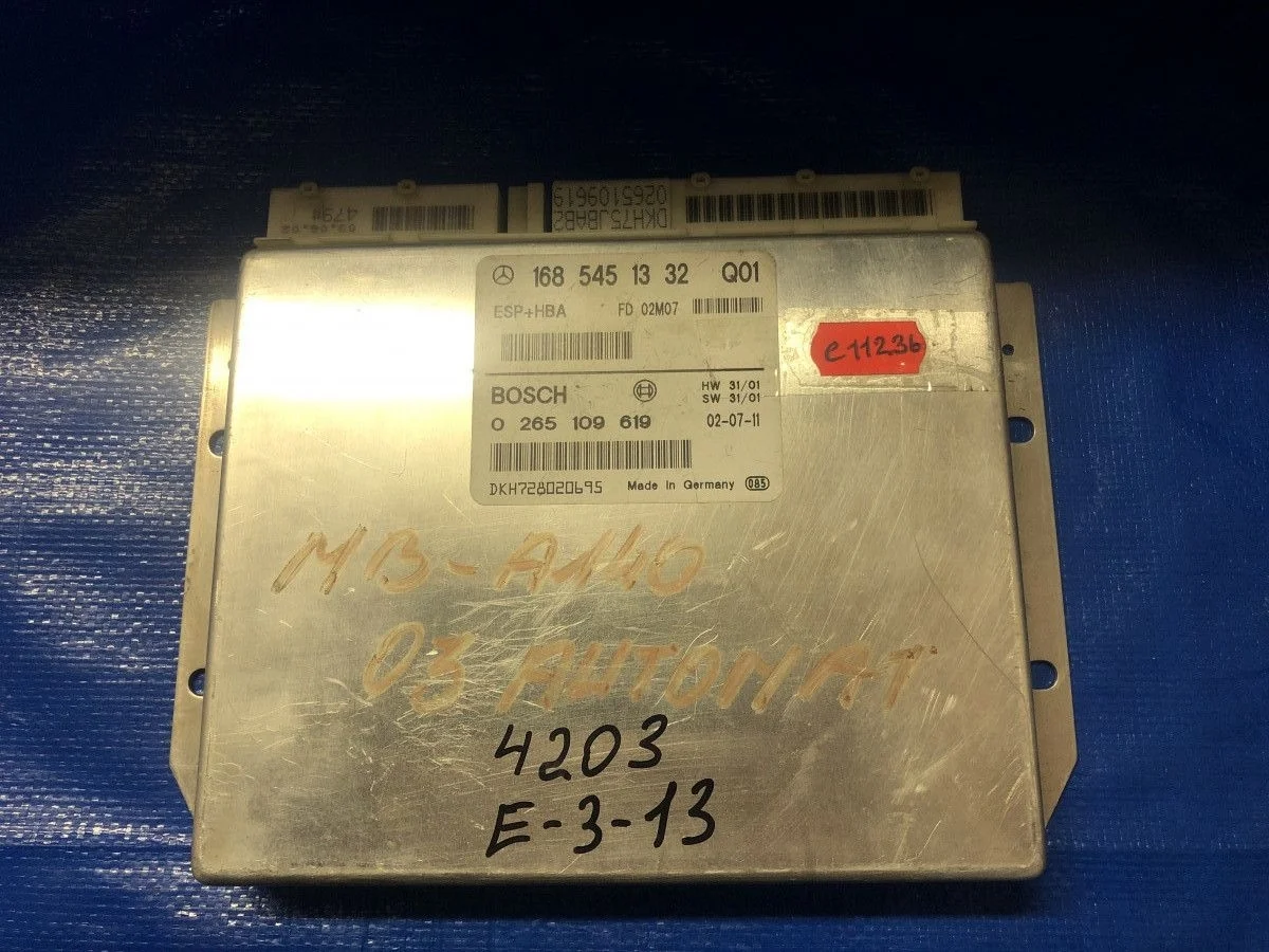 Блок управления ESP Mercedes-Benz A-класс W168 рестайлинг (2001—2004)