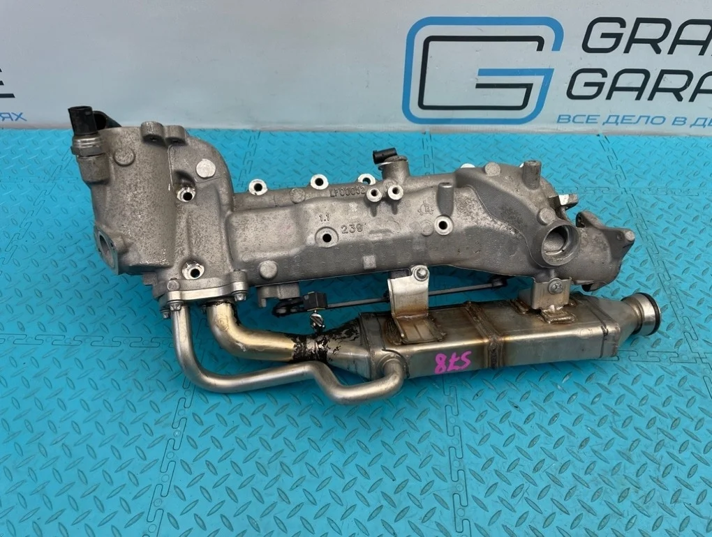 Коллектор впускной Mercedes-Benz Ml-Class 2006 A6420905437 W164 642.940 3.0, левый