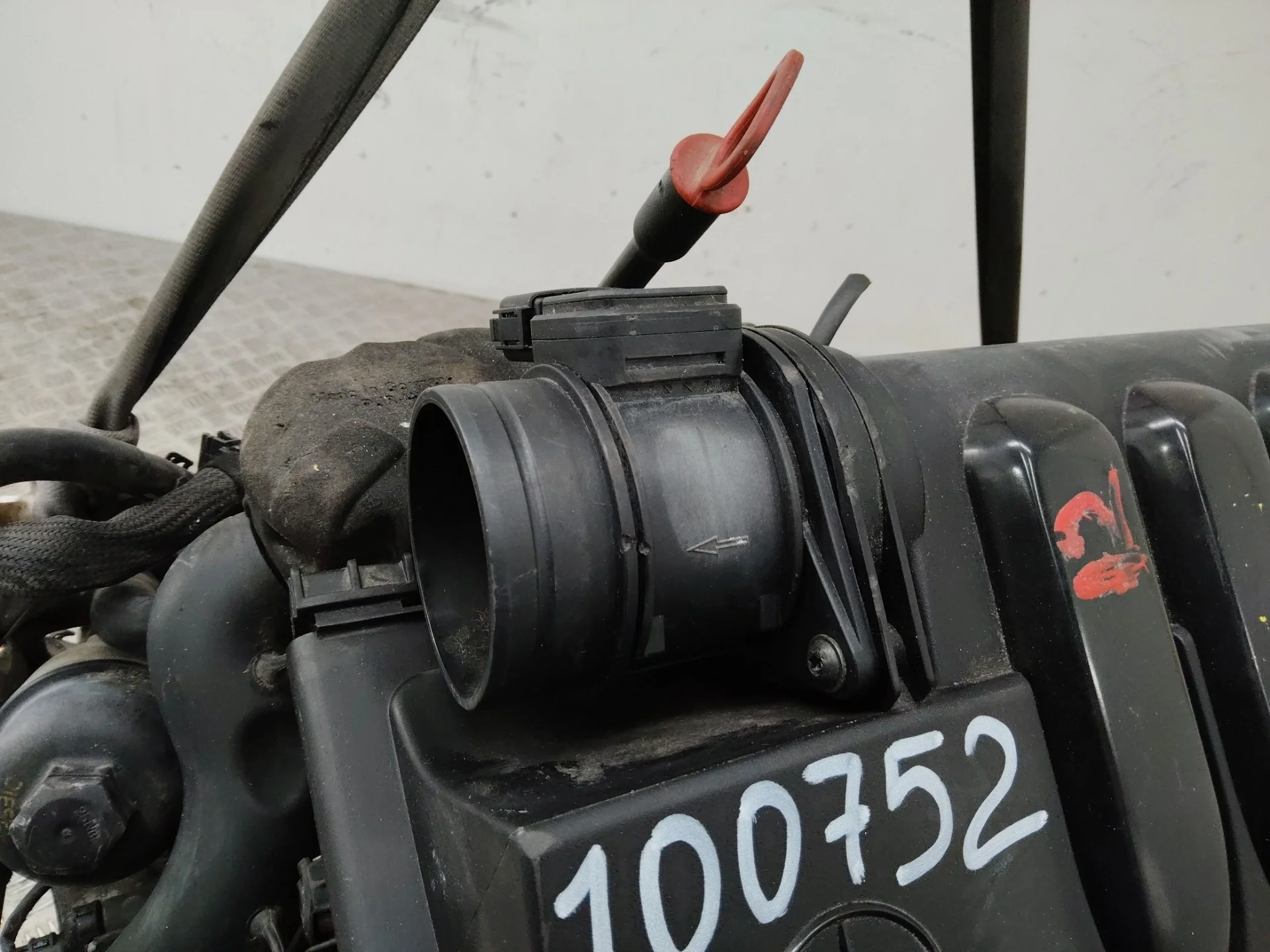 расходомер воздуха Mercedes-Benz A  W169 2006 A0000942948