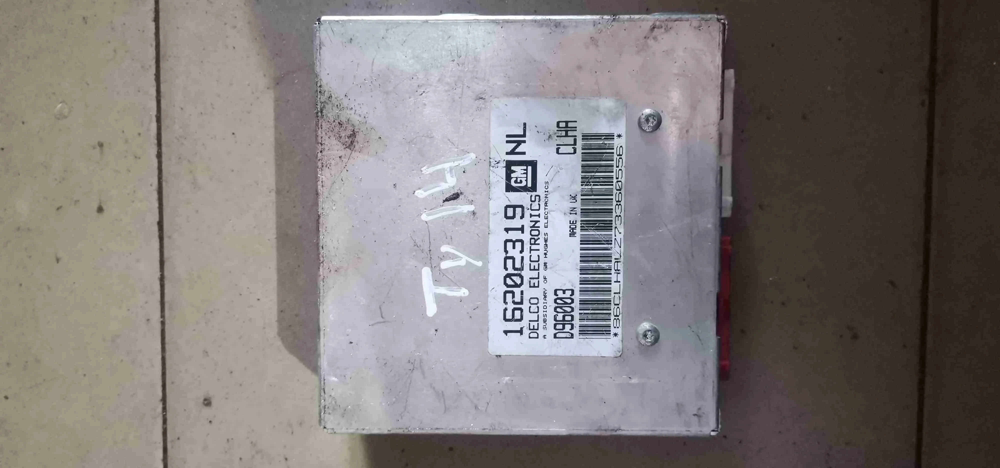 Блок управления двигателем (ЭБУ)) Opel Vectra B(1995-2002) 1997 16202319