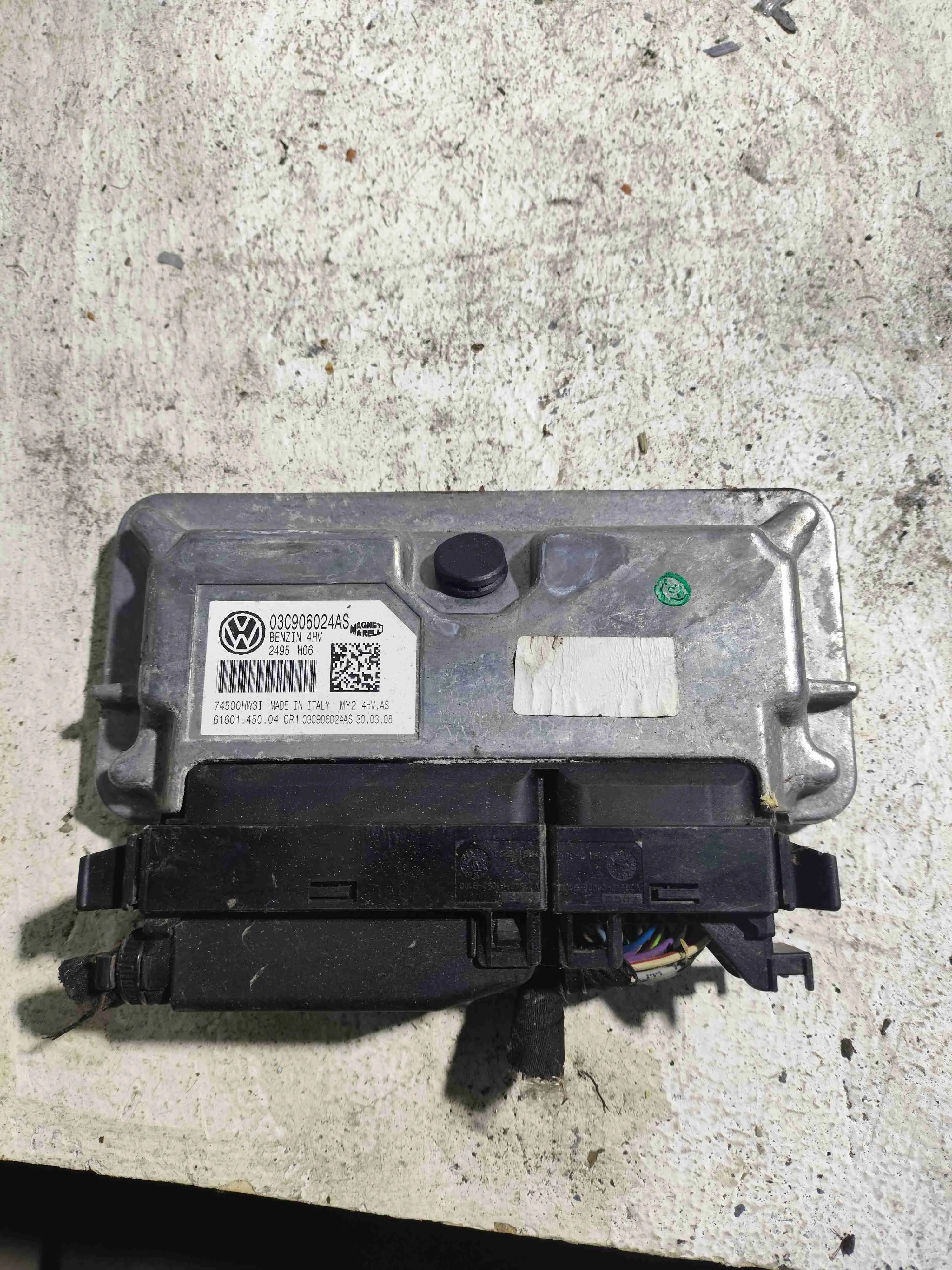 Блок управления двигателем (ЭБУ)) Volkswagen Golf 5(2004-2009) 2008 03C906024AS