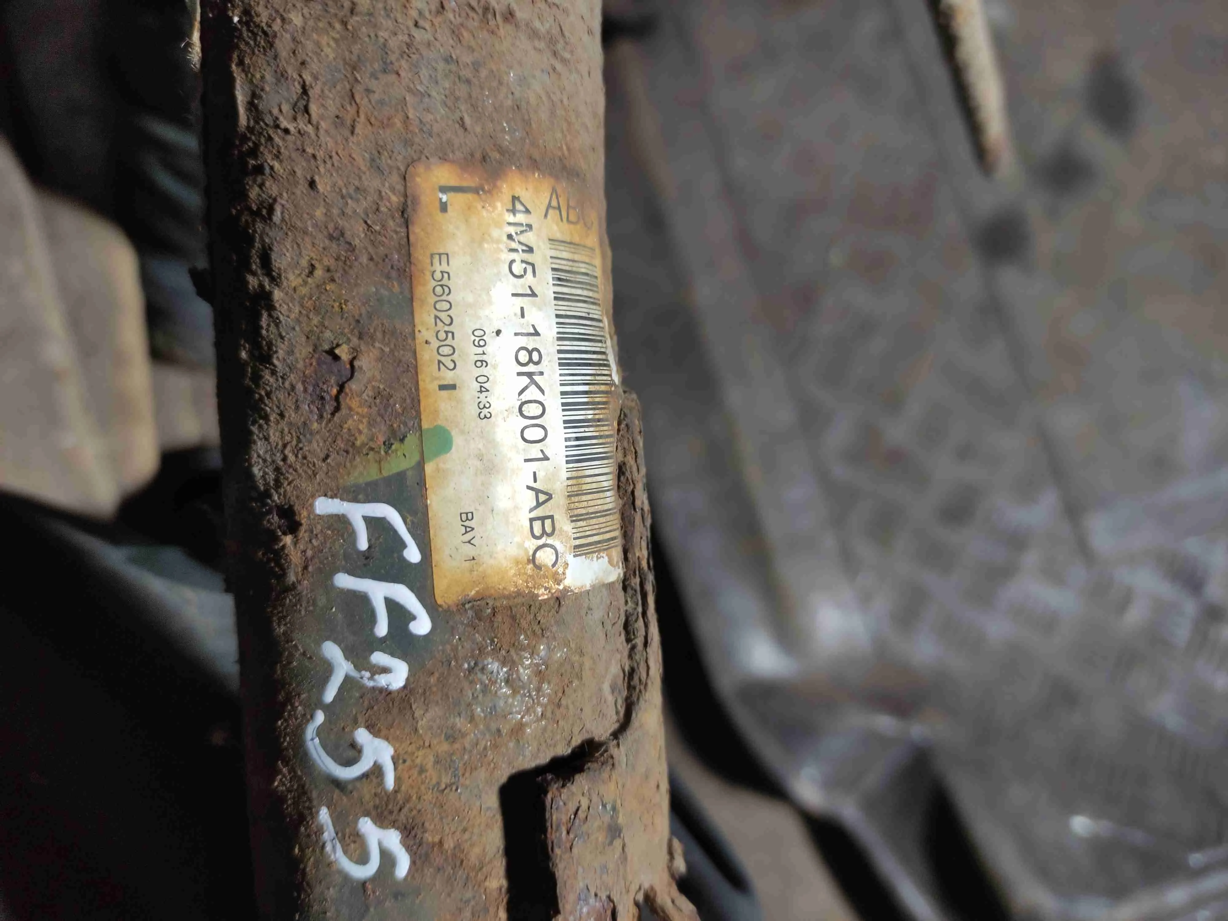 Стойка подвески передняя Ford Focus 2(2005-2011) 2001 4M5118K001ABC