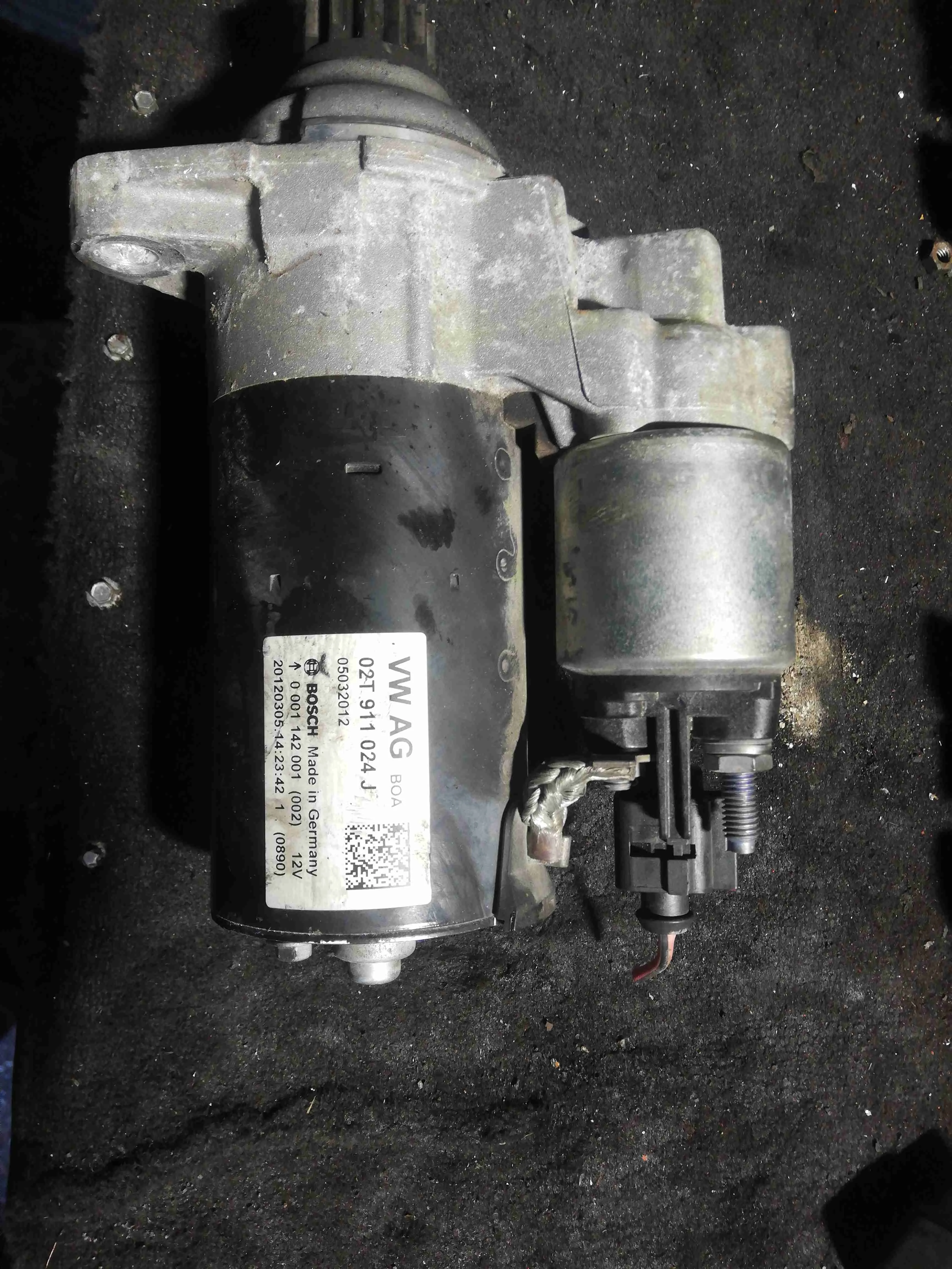 Стартер Volkswagen Polo4(2001-2009) 2005 02t911024j