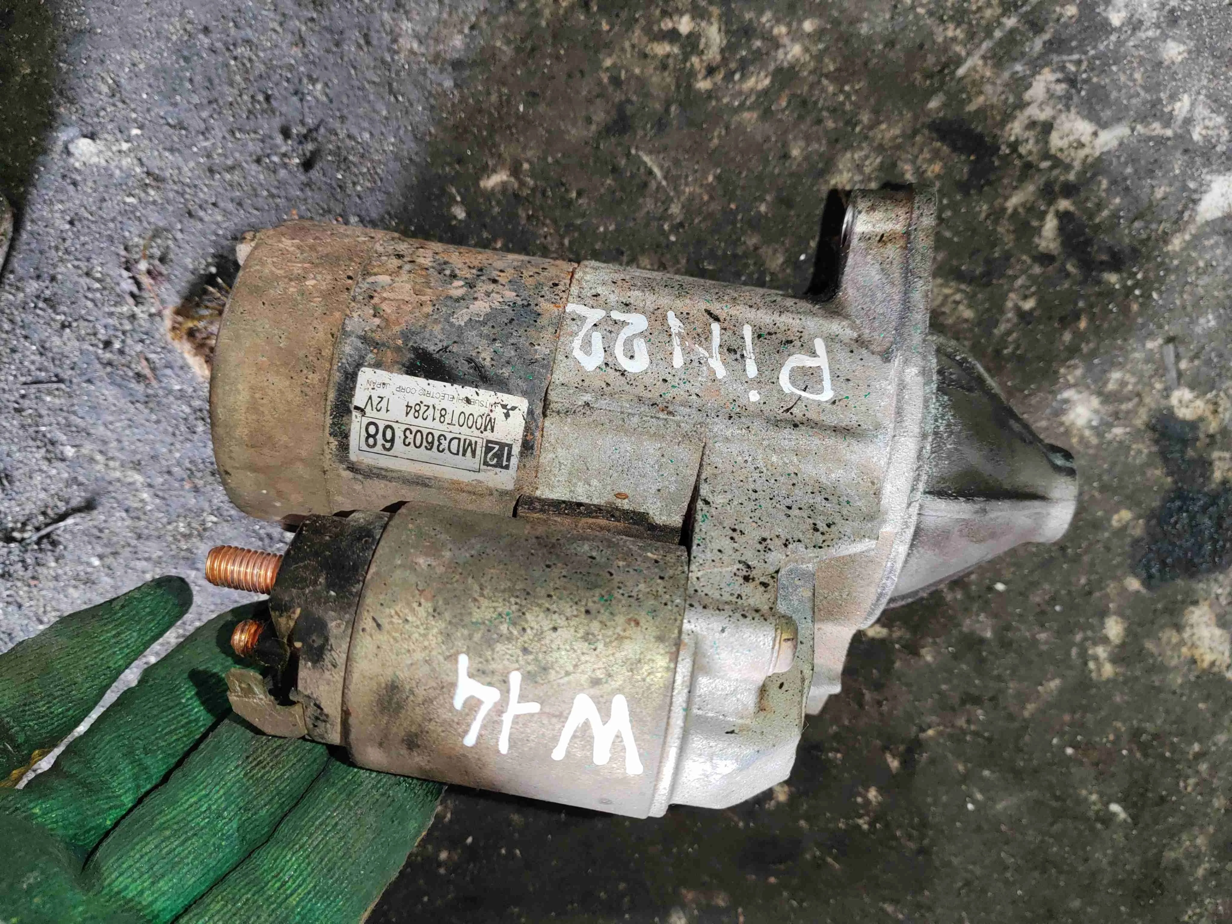 Стартер Mitsubishi Pajero Pinin 2000 MD360368