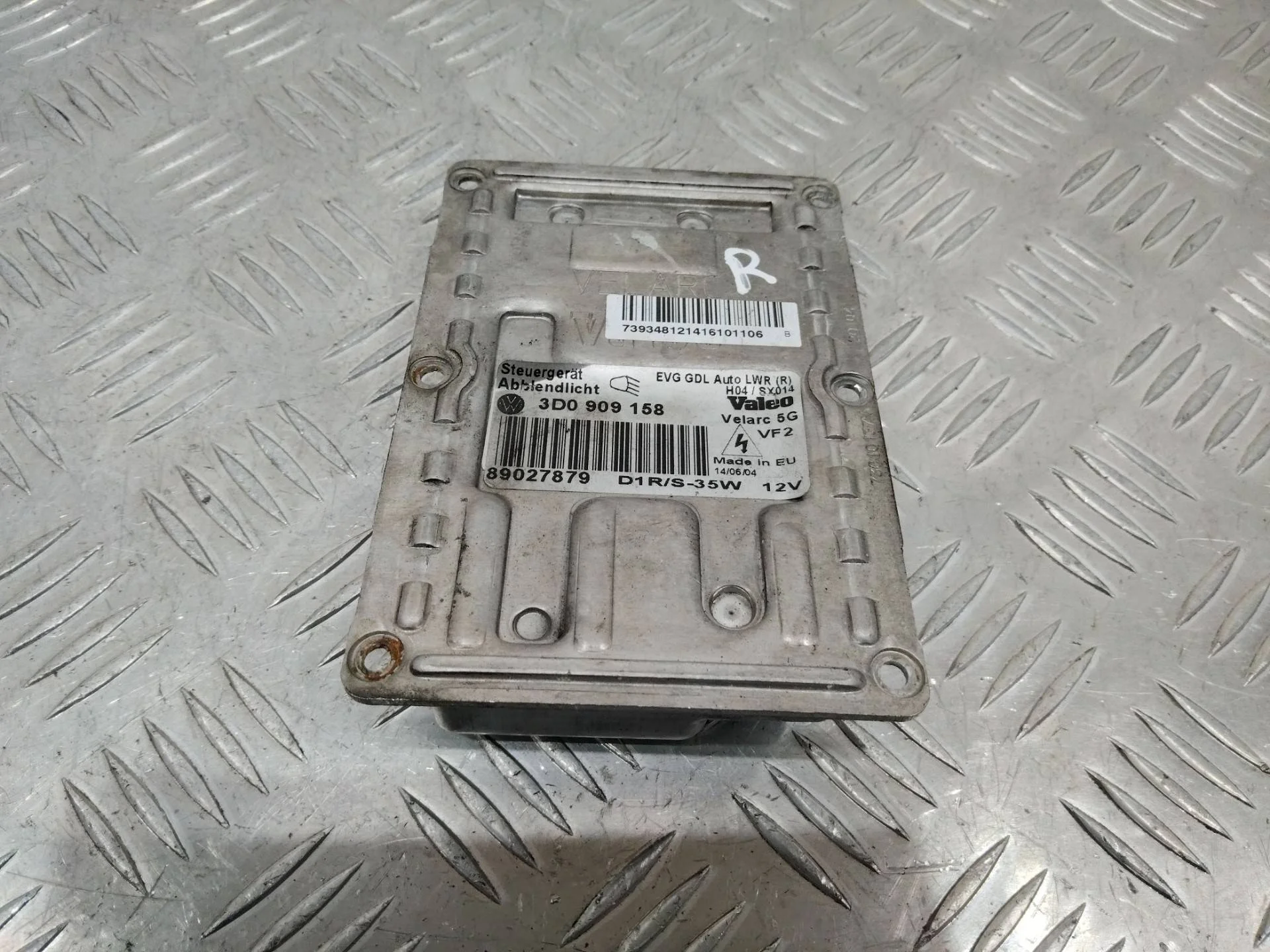 блок розжига ксенона правый Volkswagen Touareg  1 поколение 2002 3D0909158
