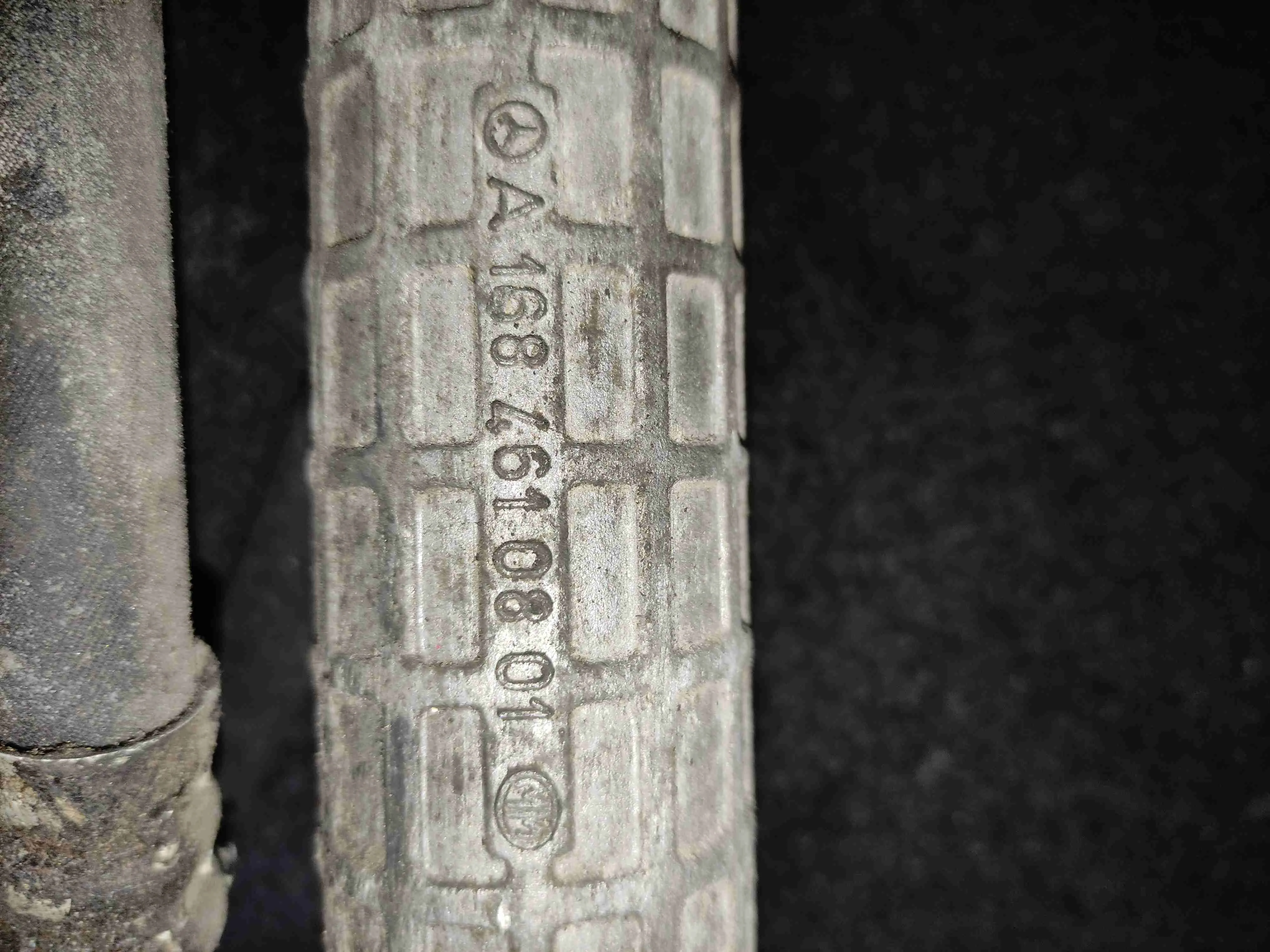 Рулевая рейка Mercedes A W168 2003 A1684610801