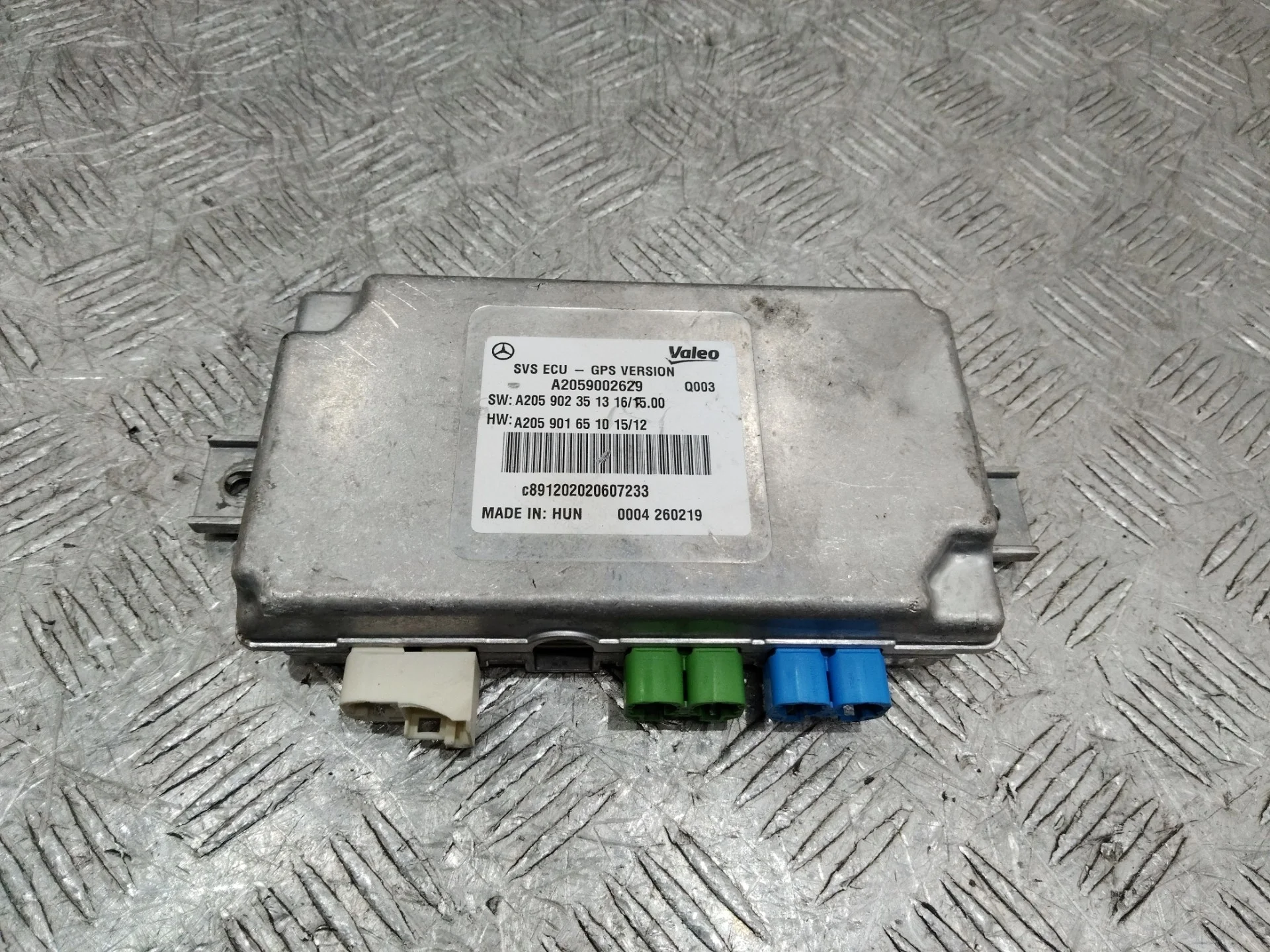 блок управления камерами кругового обзора Mercedes-Benz GLC  X253 2019 A2059002629