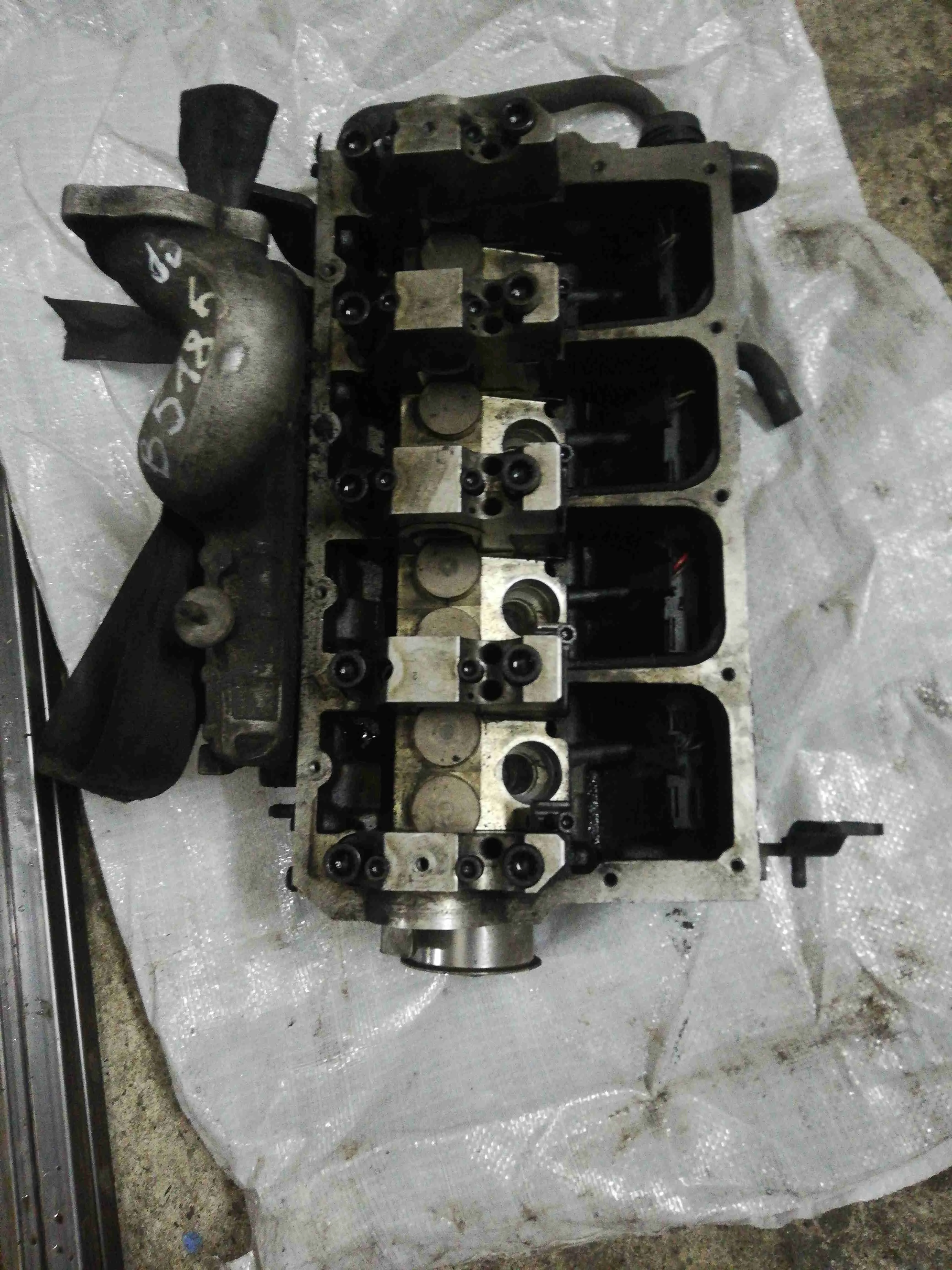 Головка блока цилиндров двигателя (ГБЦ) Volkswagen Passat B5 GP 2002 038103373R