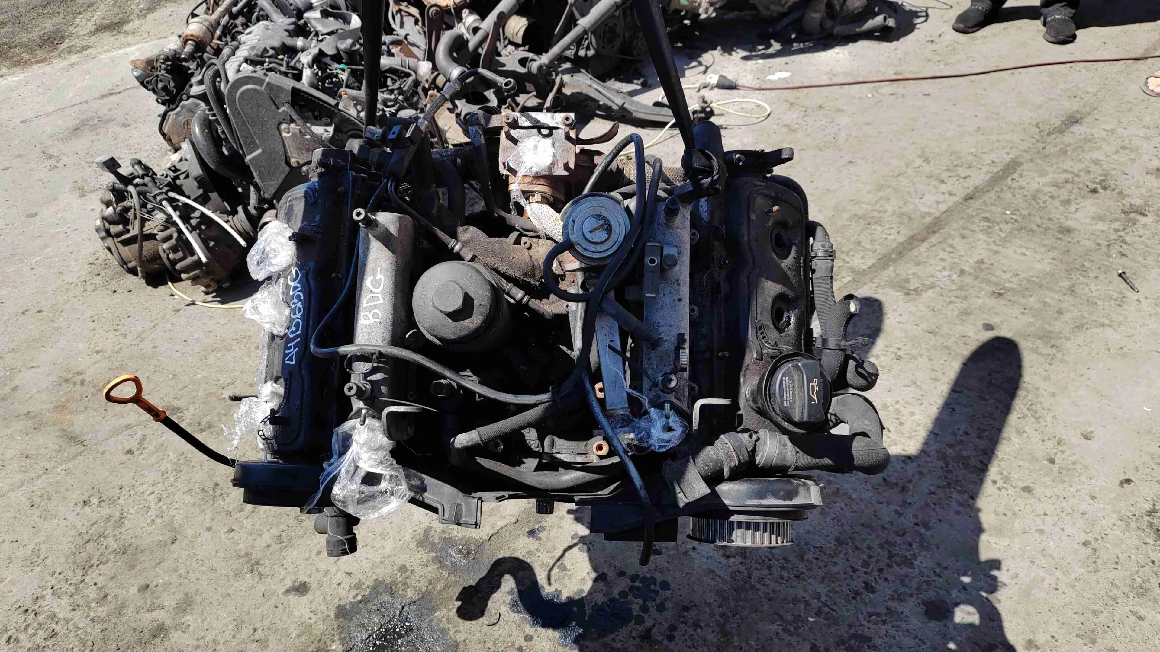 Двигатель Audi A4 B6(2000-2005) 2002 BDG