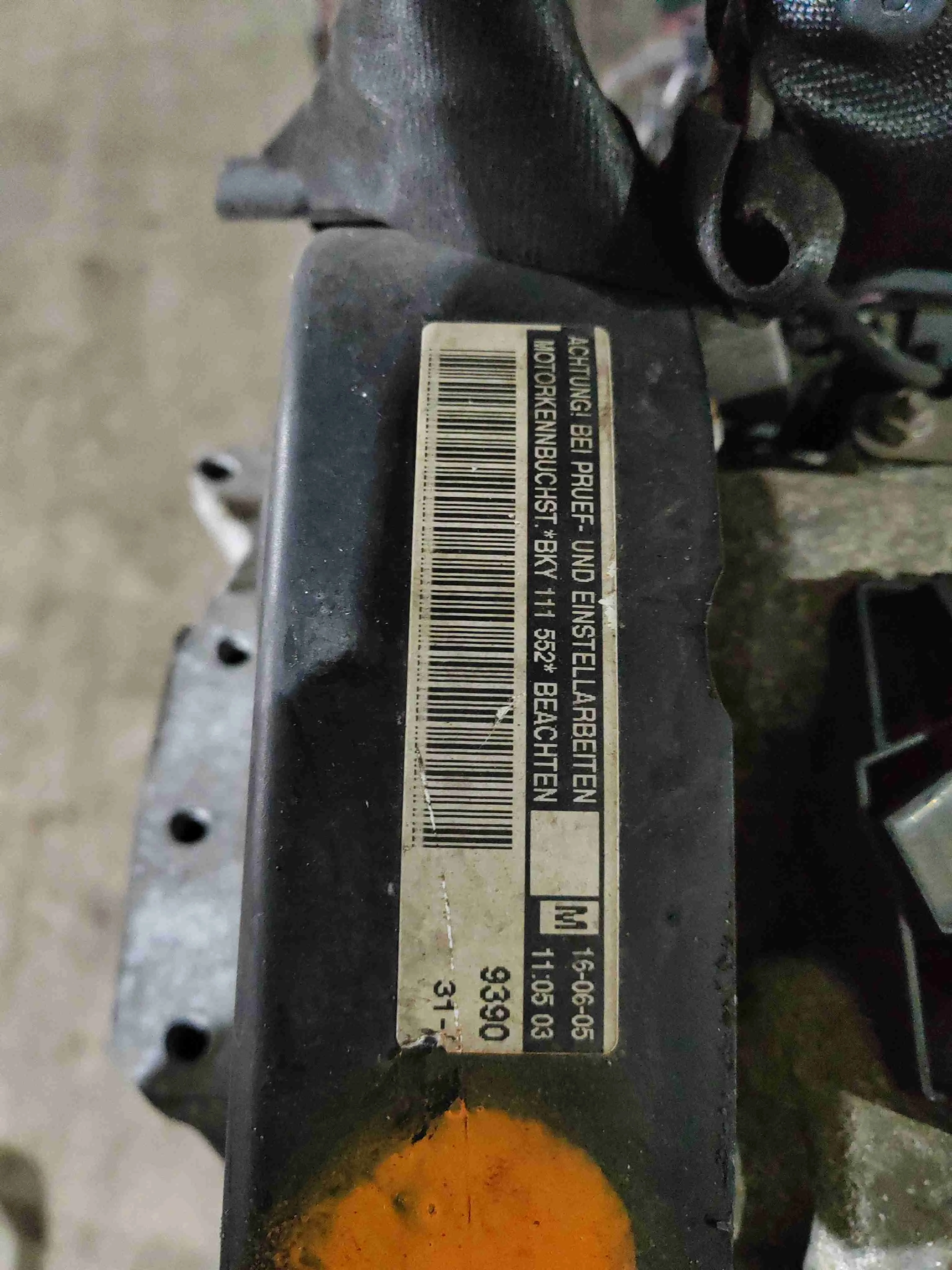 Двигатель Volkswagen Polo4(2001-2009) 2004 BKY