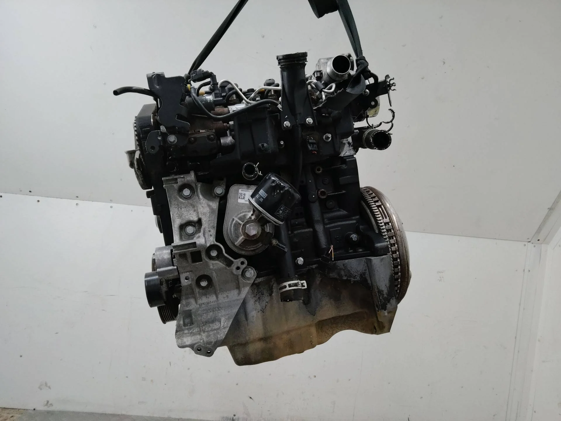 двигатель в сборе Renault Duster  1 поколение 2014 K9K858,K9KR858