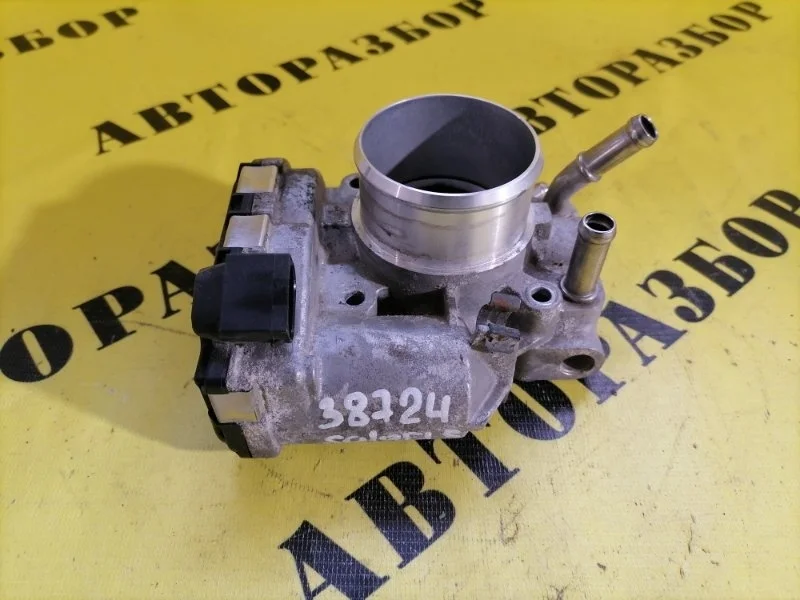 Заслонка дроссельная Hyundai Solaris 2010-2017 2014 351002B152 СЕДАН 1.6 G4FC 123 Л/С