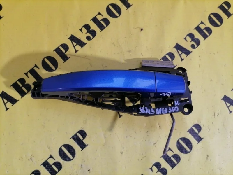 Ручка двери задней левой наружняя Chevrolet Aveo T300 2011-2015 2013 25936893 СЕДАН 1.6 F16D4 116 Л/С