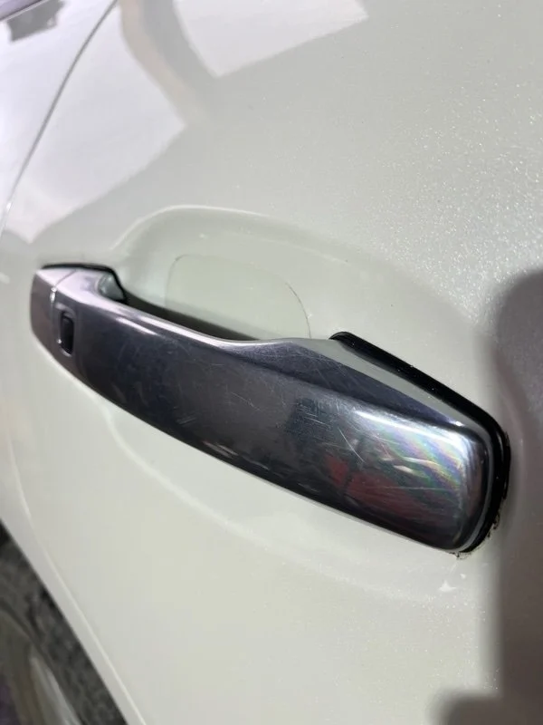 Ручка двери наружная Toyota Land Cruiser 2015 6921060210 URJ200 1VD-FTV 4.5, задняя правая