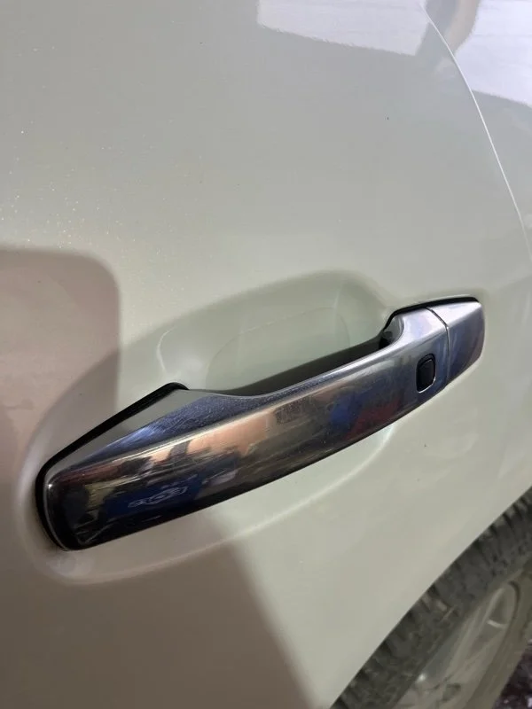 Ручка двери наружная Toyota Land Cruiser 2015 6921060210 URJ200 1VD-FTV 4.5, задняя левая