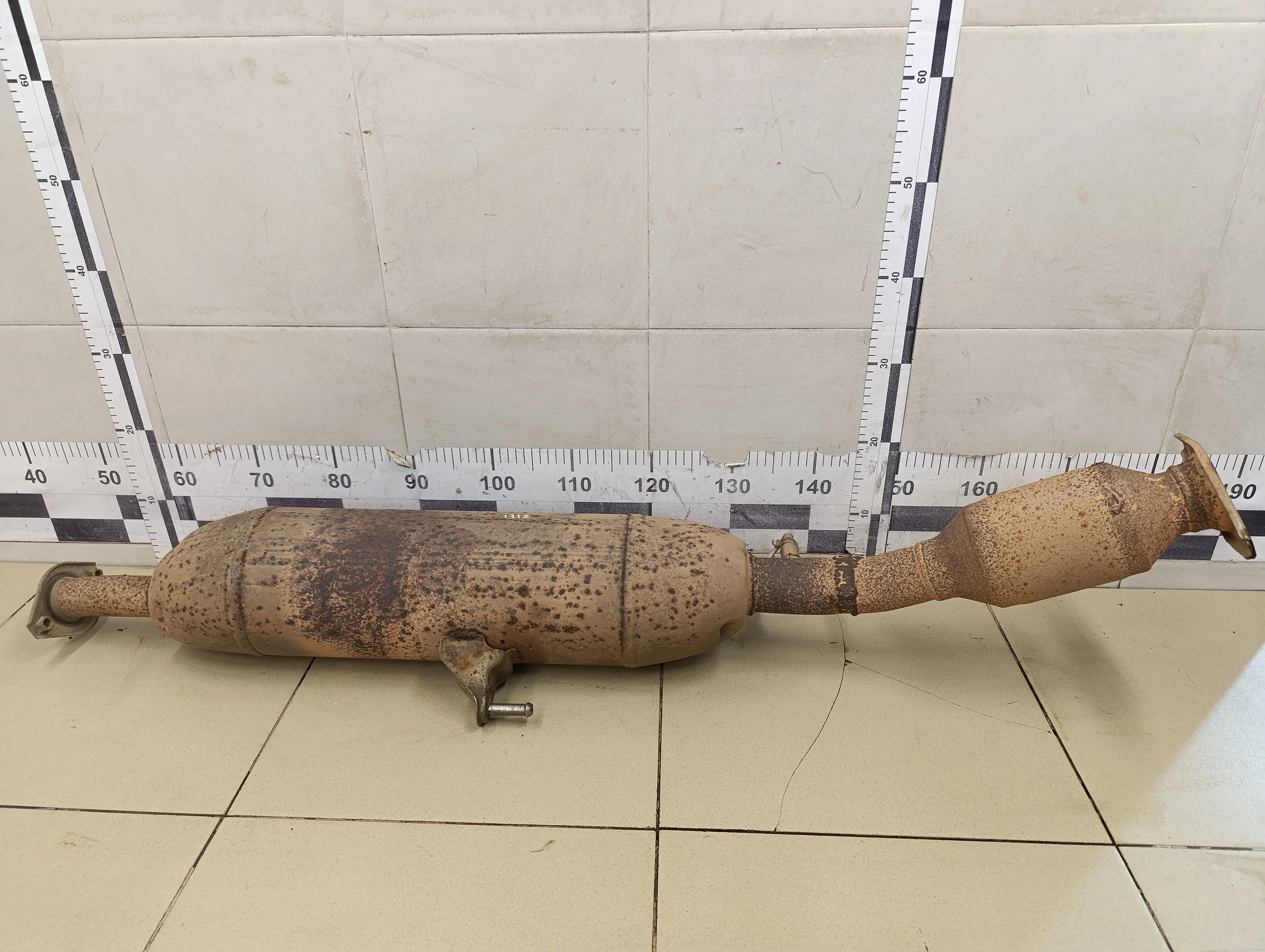 Приемная труба глушителя Corolla E15 2006-2013