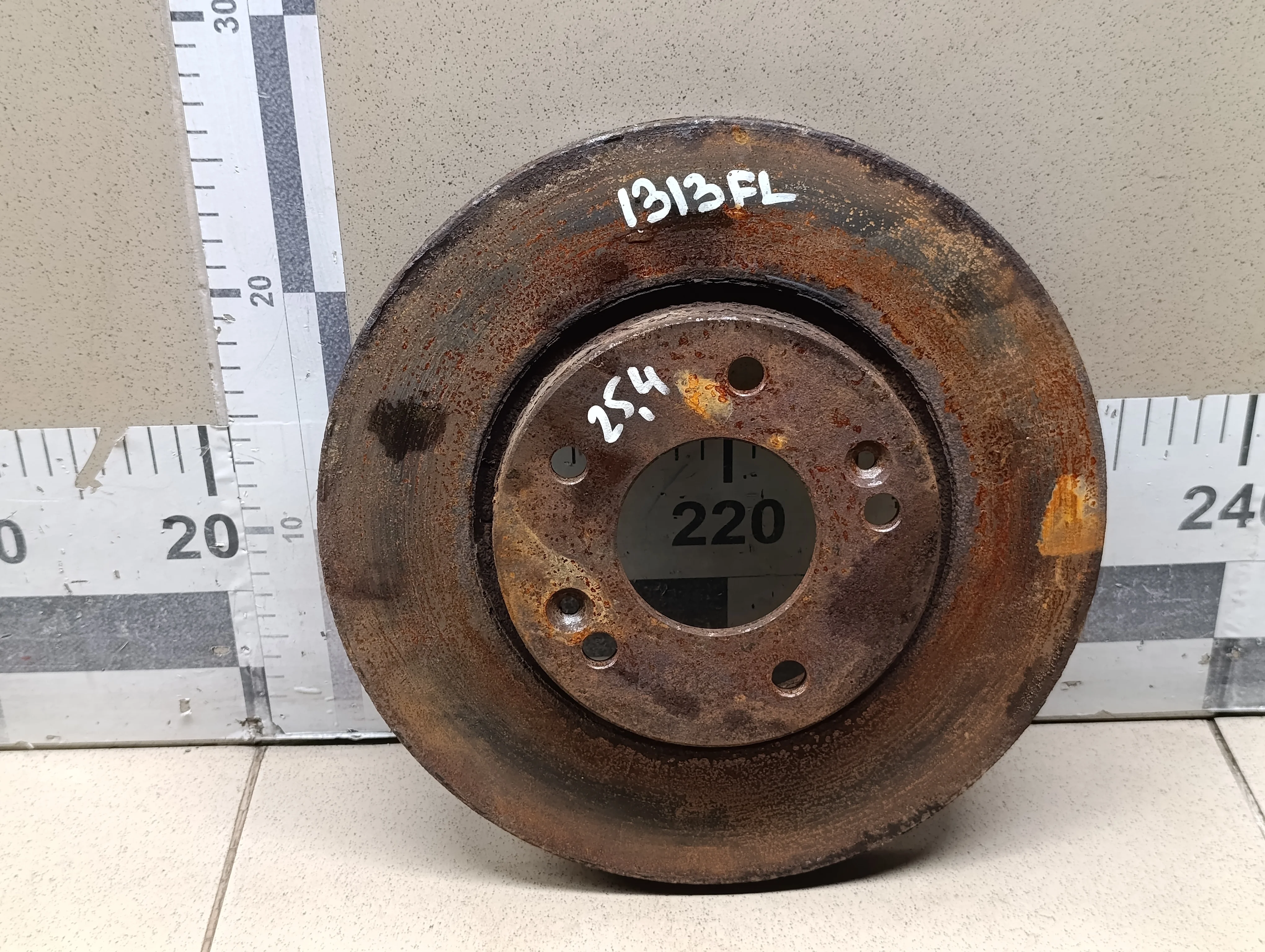 Диск тормозной передний вентилируемый Cerato 2009-2013