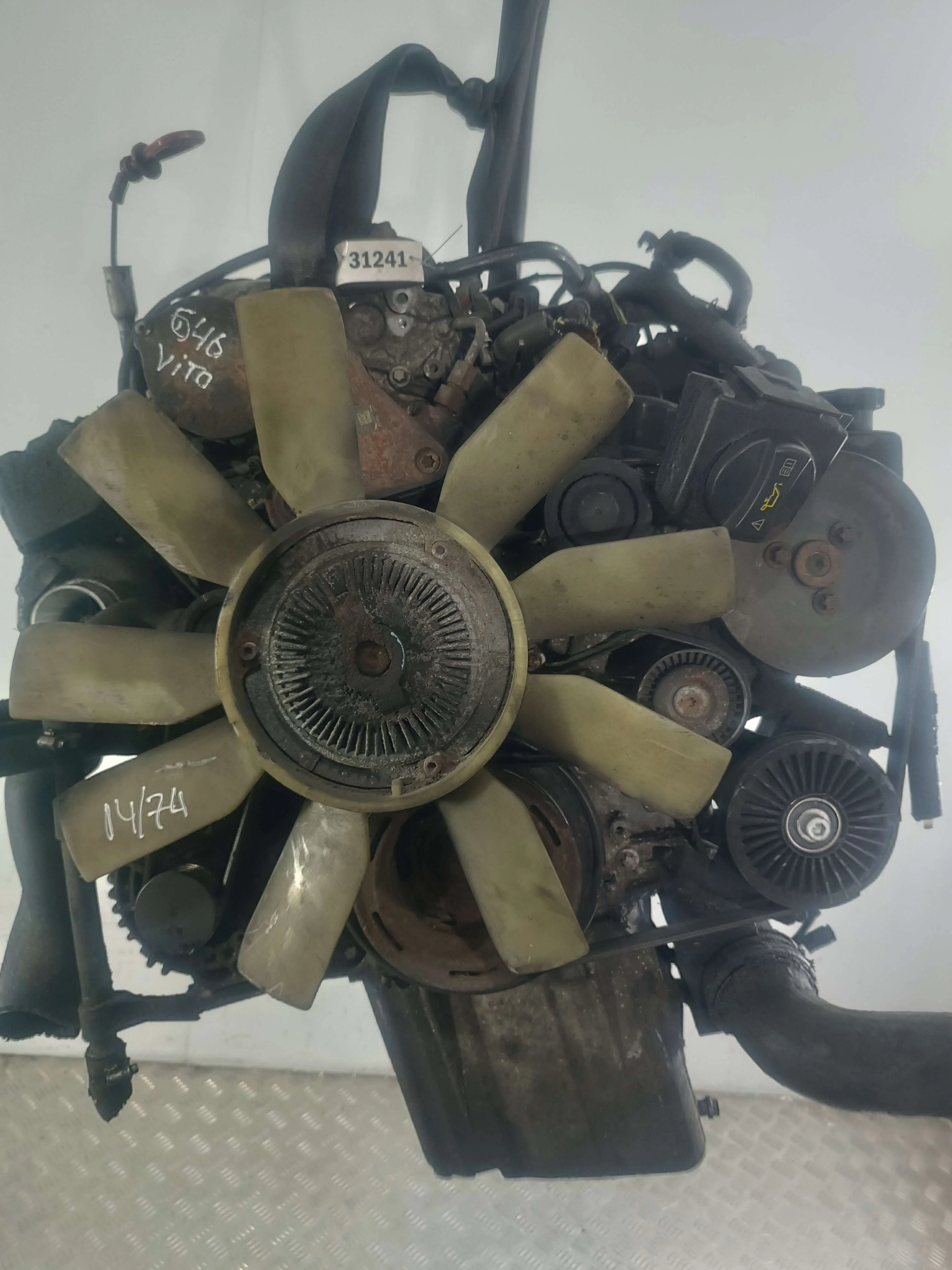 двигатель Mercedes-Benz Vito 2.2 дизель 2006