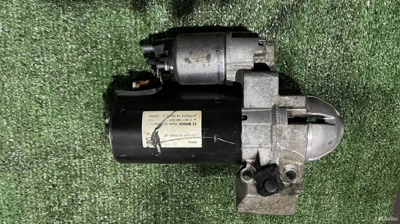 Стартер n57 на bmw 2017 года выпуска