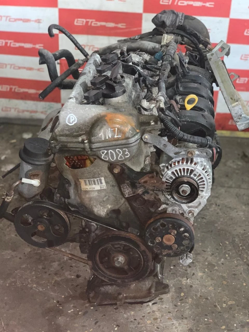 Двигатель TOYOTA ALLEX 1NZ-FE NCP10 uT238083