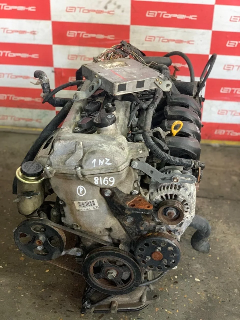 Двигатель TOYOTA ALLEX 1NZ-FE NCP10 T238169