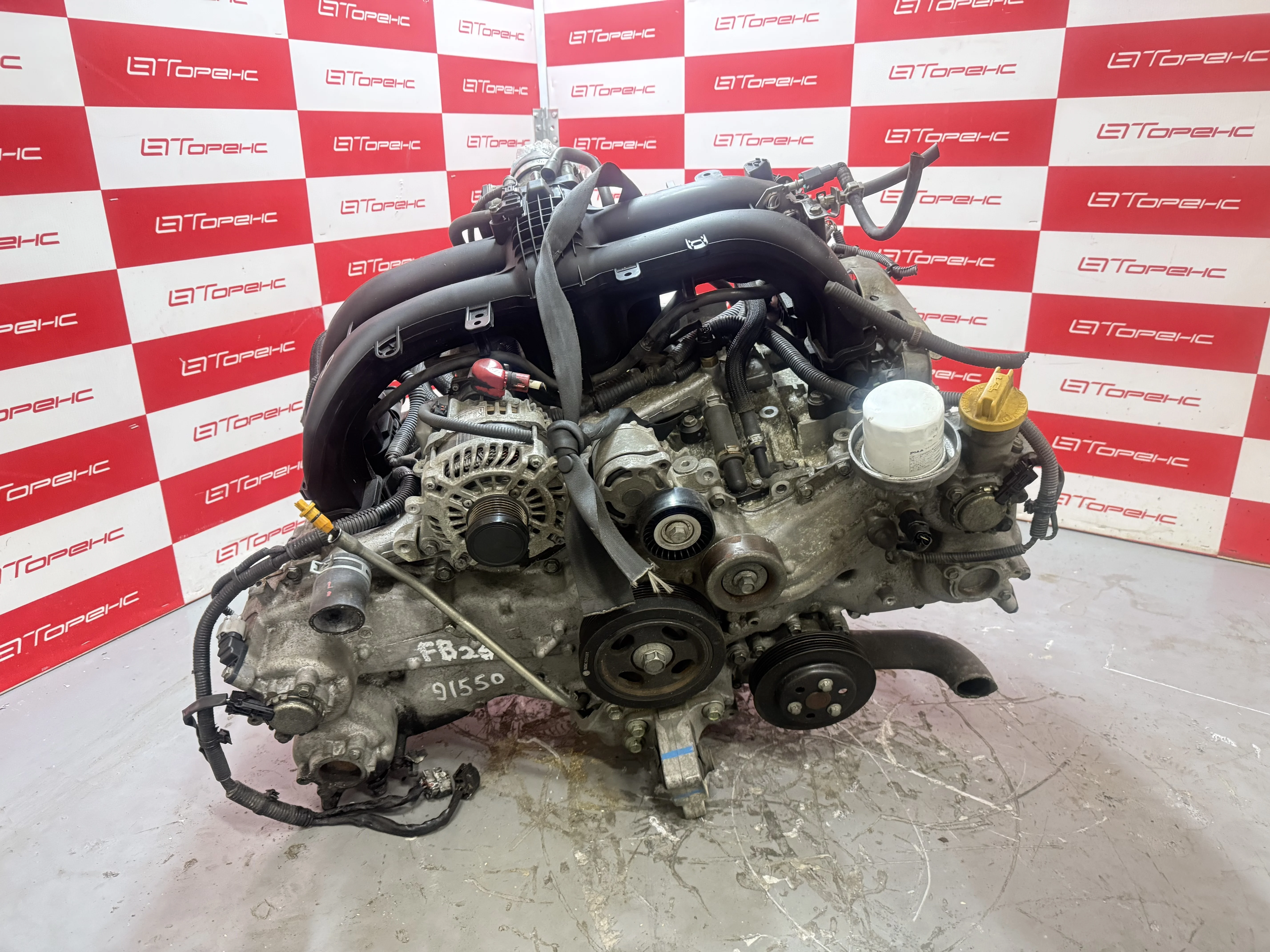 Двигатель SUBARU LEGACY FB25 BN9 uT54091550