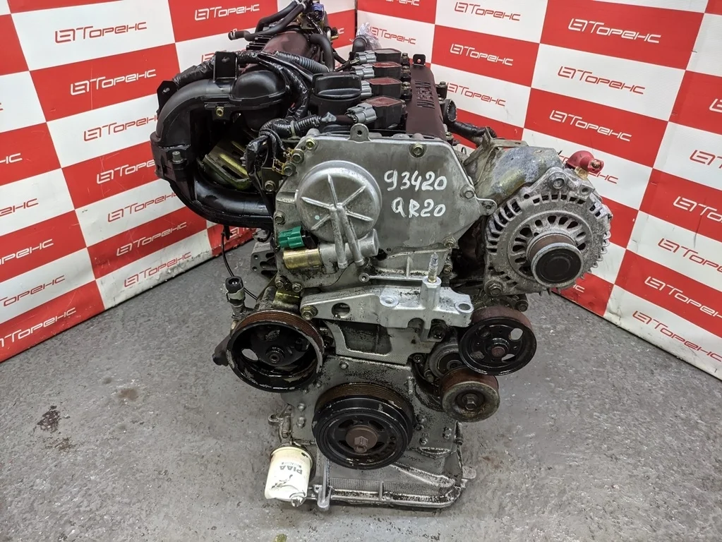 Двигатель NISSAN AVENIR QR20DE RM12 T54093420