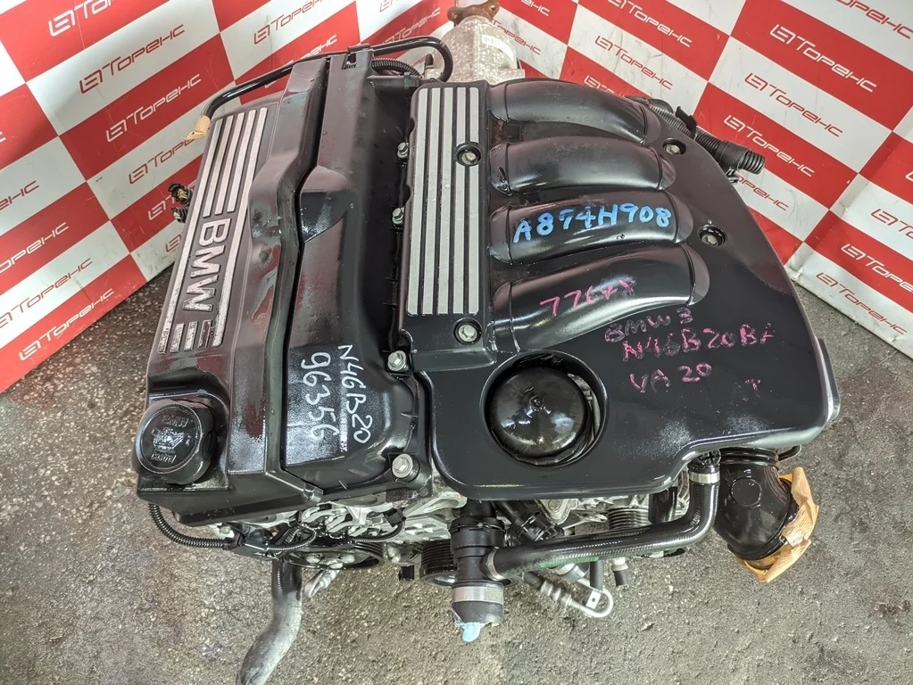 Двигатель BMW 3-Series N46B20BA E90 T54096356
