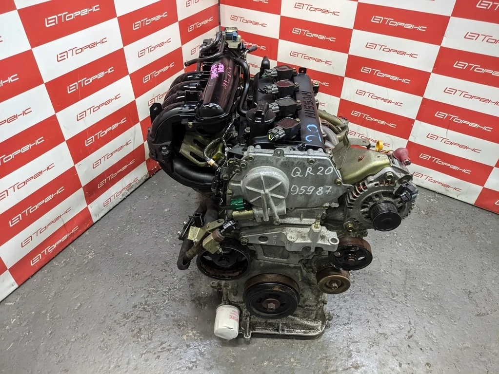 Двигатель NISSAN AVENIR QR20DE RM12 uT54095987
