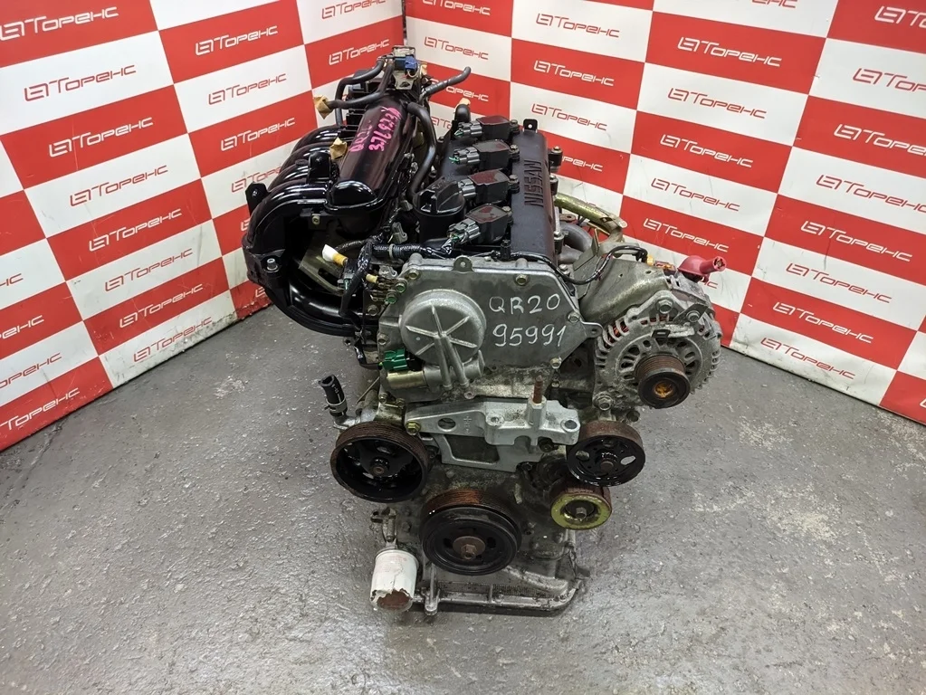 Двигатель NISSAN AVENIR QR20DE RM12 T54095991
