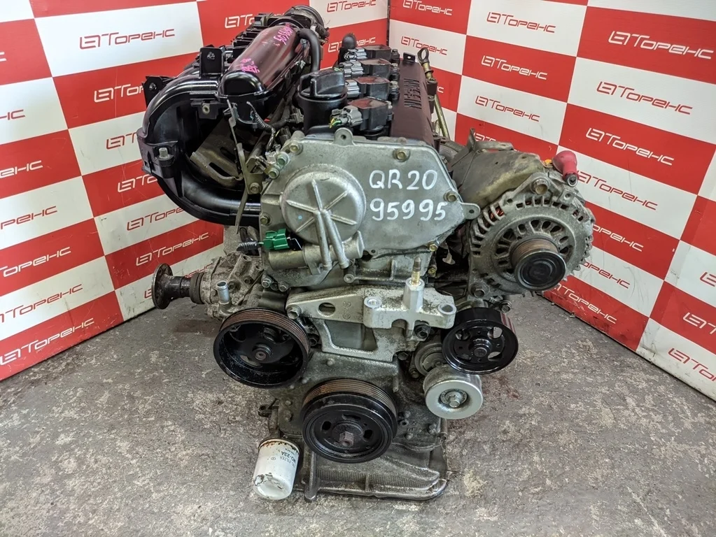 Двигатель NISSAN AVENIR QR20DE RM12 T54095995
