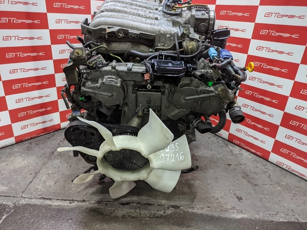 Двигатель NISSAN ELGRAND VQ35DE NE51 T54097216