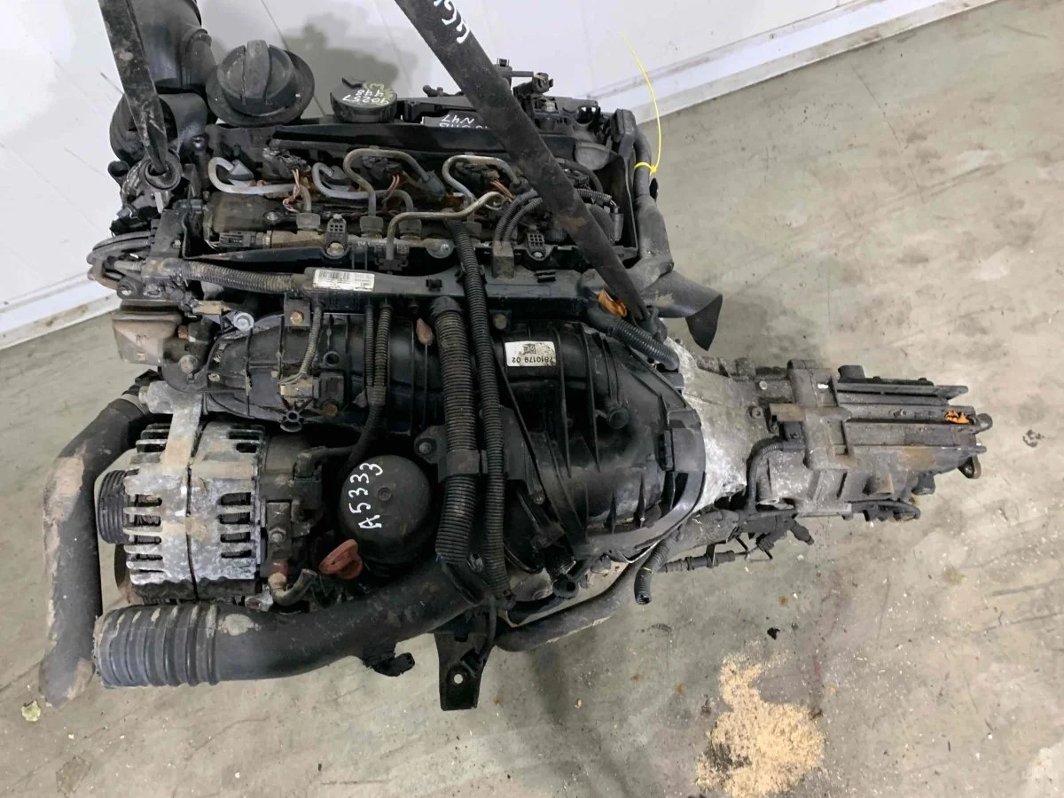 Двигатель BMW 1 серия E81/E82/E87/E88 (2004—2007) N47D20K0 (N47D20A) 2.0 D дизель Задний