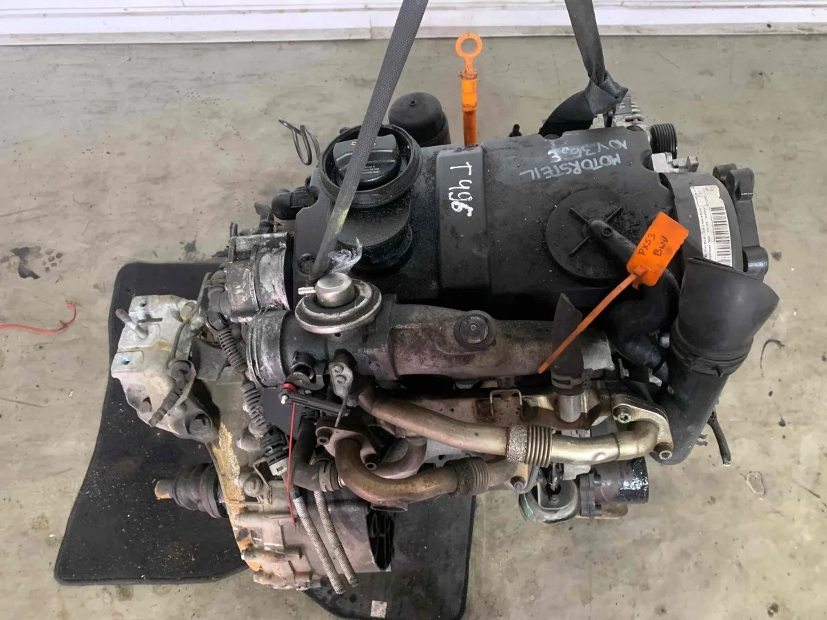 Двигатель SEAT Alhambra I (1996—2000) AUY 1.9 D дизель Передний