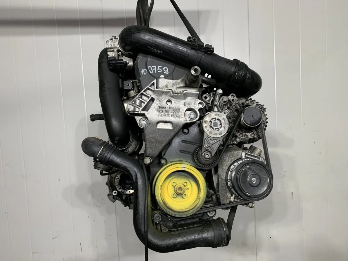 Двигатель SEAT Leon II рестайлинг (2009—2012) BXE 1.9 D дизель Передний