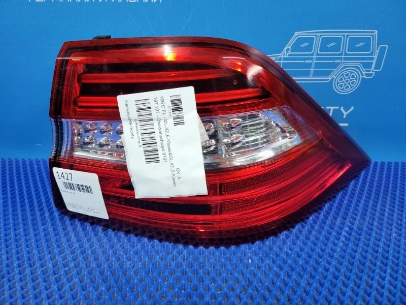 Фонарь задний Mercedes-Benz M-Class 2015 A1669063201 W166 M276821, задний правый
