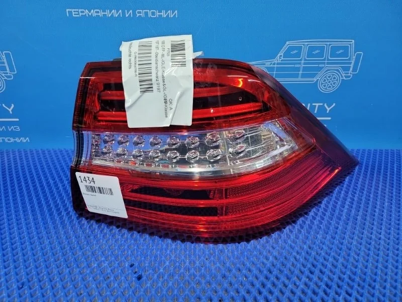 Фонарь задний Mercedes-Benz M-Class 2015 A1669063201 W166 M276821, задний правый