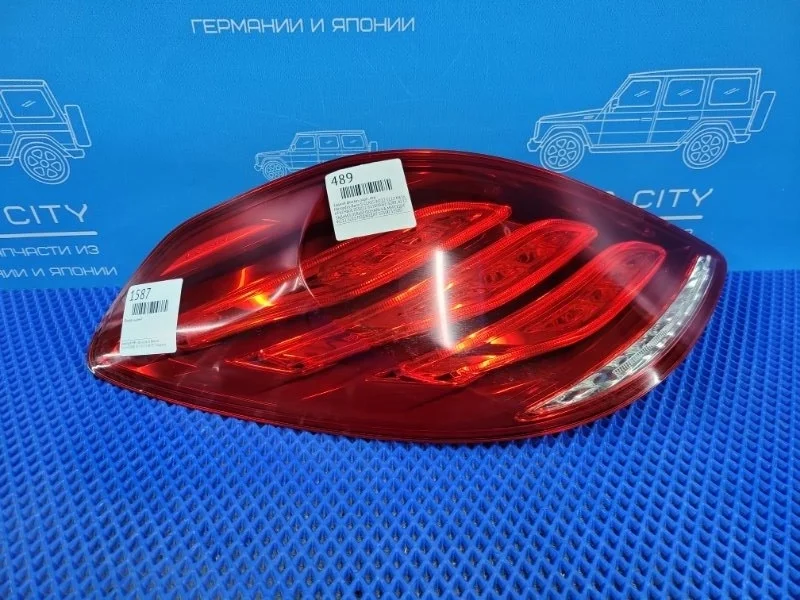 Фонарь задний Mercedes-Benz S-Class 2013 A2229065401 W222 M276960, задний левый