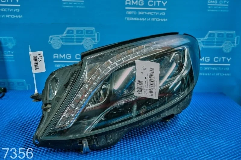 Фара Mercedes-Benz S-Class 2017 A2229060702 W222 M256930, передняя левая
