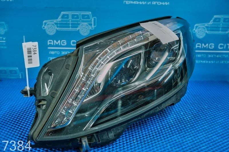 Фара Mercedes-Benz S-Class 2017 A2229060702 W222 M256930, передняя левая
