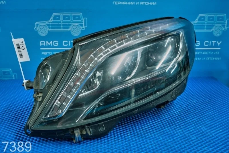 Фара Mercedes-Benz S-Class 2017 A2229060702 W222 M256930, передняя левая