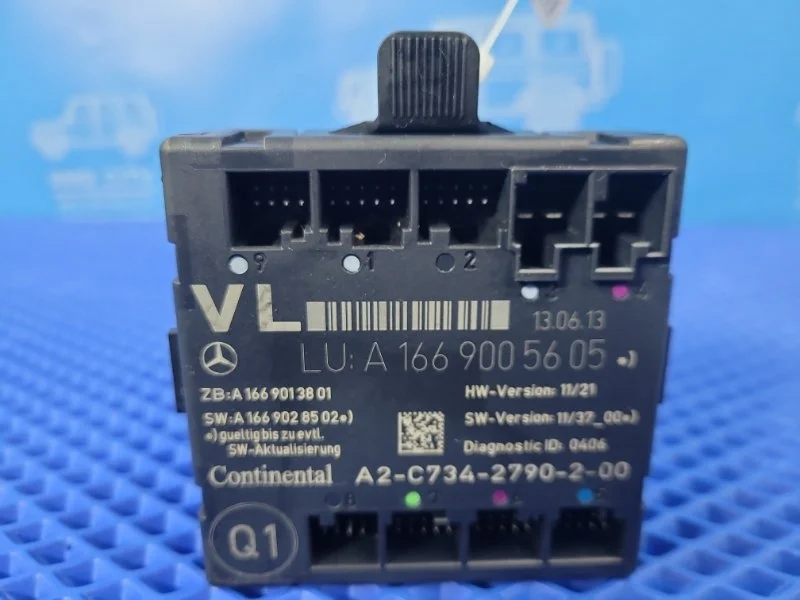 Блок управления дверьми Mercedes-Benz Gl-Class 2015 A1669005605 X166 М276821, передний левый