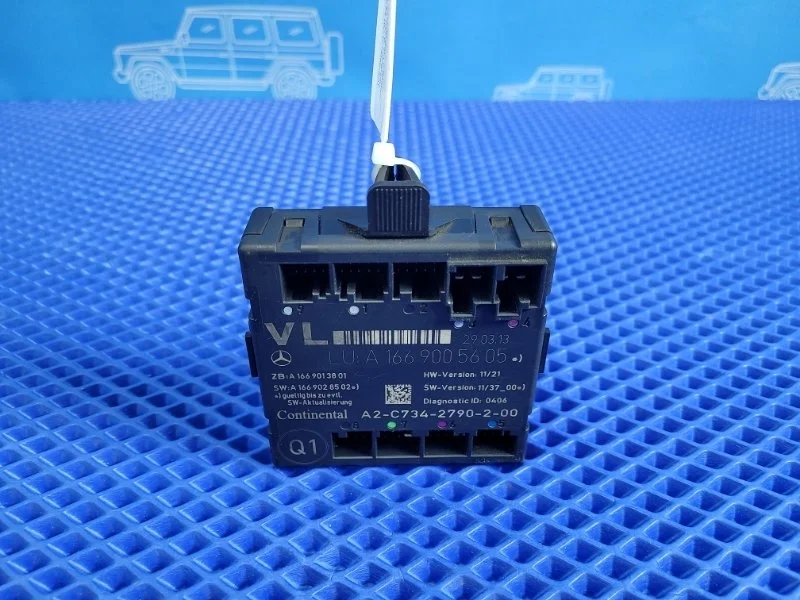 Блок управления дверьми Mercedes-Benz Gl-Class 2015 A1669005605 X166 М276821, передний левый