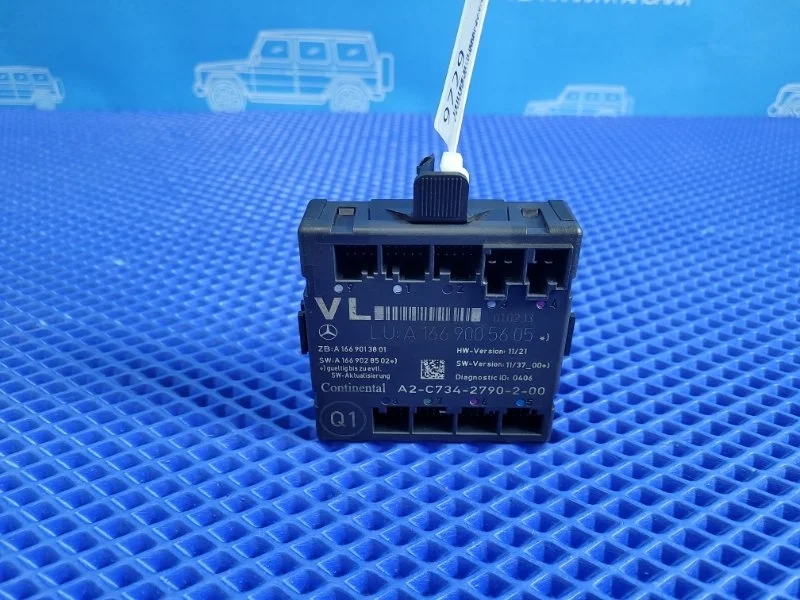 Блок управления дверьми Mercedes-Benz Gl-Class 2015 A1669005605 X166 М276821, передний левый