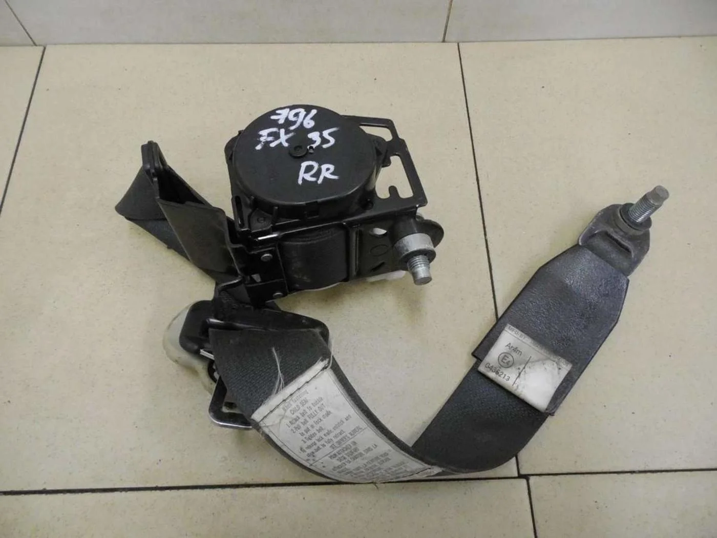 Ремень безопасности FX (S50) 2003-2007